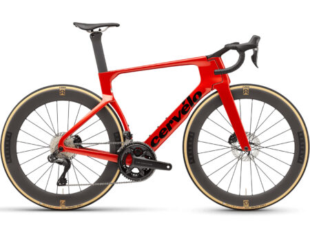 Cervélo S5 Ultegra Di2 12-speed carbon aero bike carnelian 2026