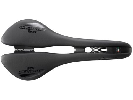San Marco Aspide Superleggera Black 131mm and 141mm road saddle
