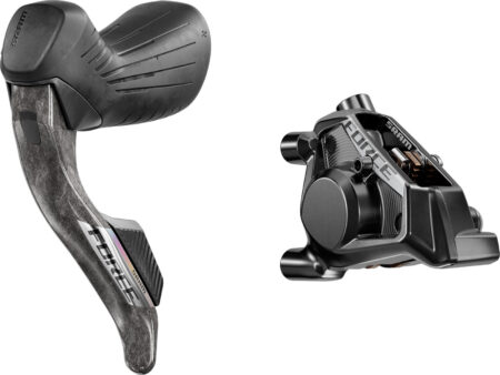 SRAM Force AXS E1 left brake lever with front Flat Mount caliper (950 mm hose)